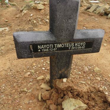 KOYO Nayoti Timoteus 1948-2013