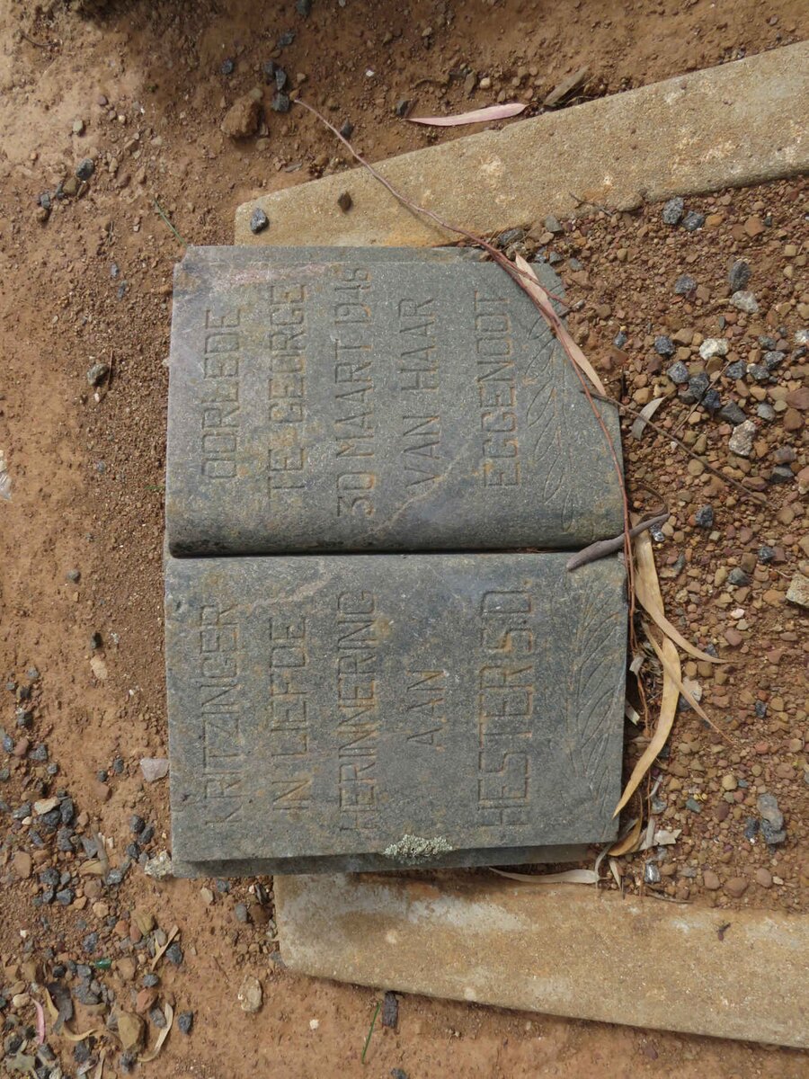 KRITZINGER Hester S.D. -1946