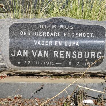 RENSBURG Jan, van 1915-1977