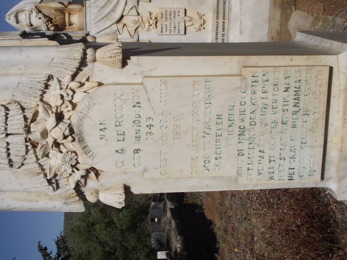 ROUX G.A. le  1949-1899