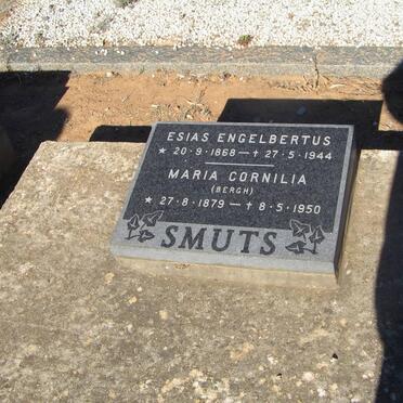 SMUTS Maria Cornelia nee BERGH 1879-1950
