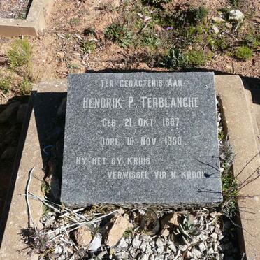 TERBLANCHE Hendrik P. 1887-1958