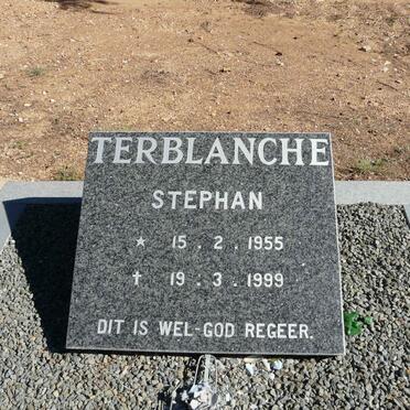 TERBLANCHE Stephan 1955-1999