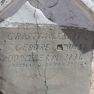 BRITZ Cristian J. 1852-1936