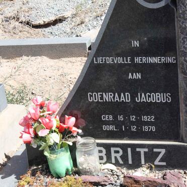BRITZ Coenraad Jacobus 1922-1970