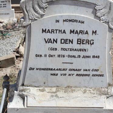 BERG Martha Maria M., van den nee HOLTZHAUSEN 1876-1948