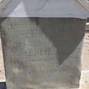 BRITZ Johanna M.C. 1852-1938