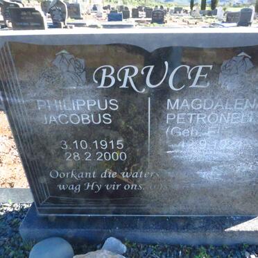 BRUCE Philippus Jacobus 1915-2000 & Magdalena Petronella ELLIS 1924-