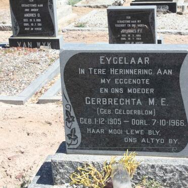 EYGELAAR Gerbrechta M.E. nee GELDERBLOM 1905-1966