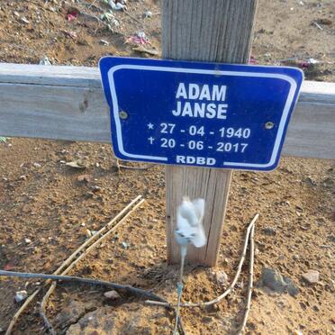 JANSE Adam 1940-2017