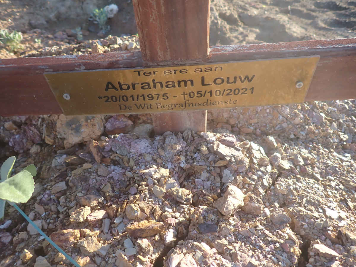 LOUW Abraham 1975-2021