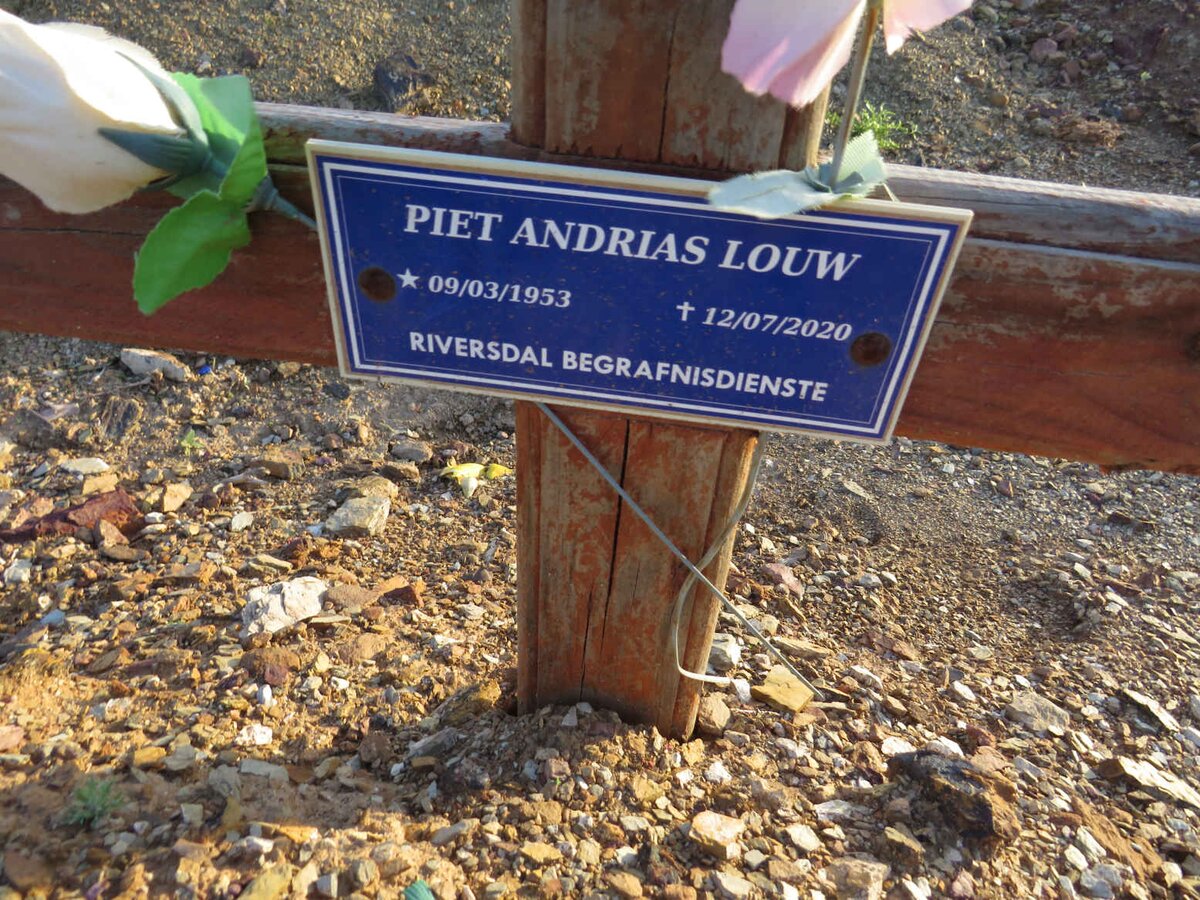 LOUW Piet Andrias 1953-2020