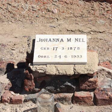 NEL Johanna M. 1878-1933