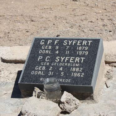 SYFERT G.P.F. 1879-1979 &amp; P.C. GELDERBLOM 1882-1962