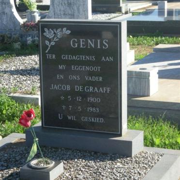 GENIS Jacob de Graaff 1900-1983