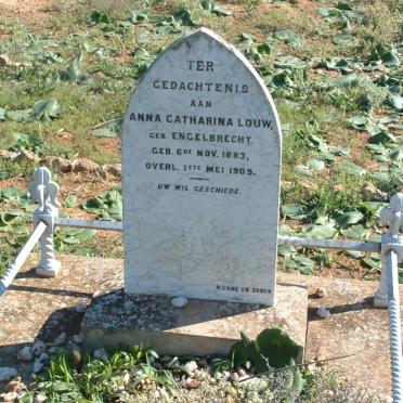 LOUW Anna Catharina nee ENGELBRECHT 1883-1909