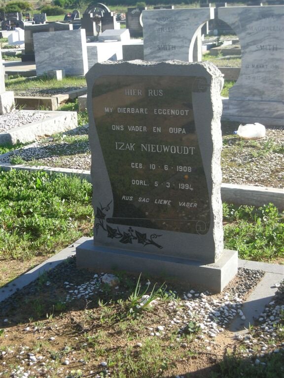 NIEUWOUDT Izak 1908-1994