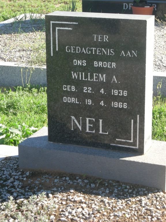 NEL Willem A. 1936-1966