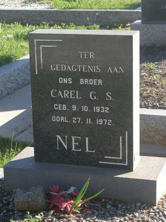 NEL Carel G.S. 1932-1972