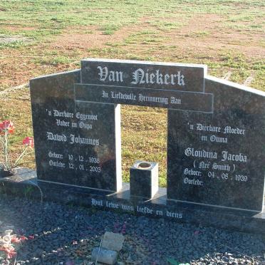 NIEKERK Dawid Johannes, van 1936-2005 &amp; Gloudina Jacoba SMIT 1939-