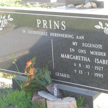 PRINS Margaretha Isabella 1927-1993