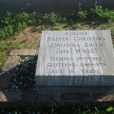 SMITH Johanna nee WIESE 1893-1979