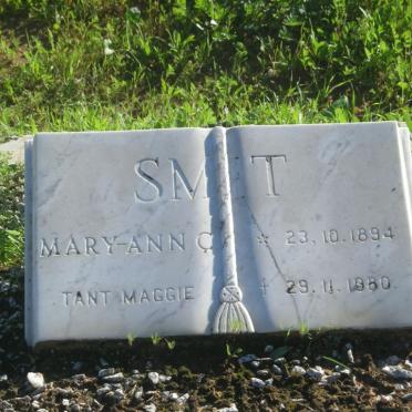 SMIT  Mary-Ann C. 1894-1980