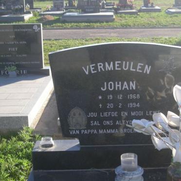VERMEULEN Johan 1968-1994