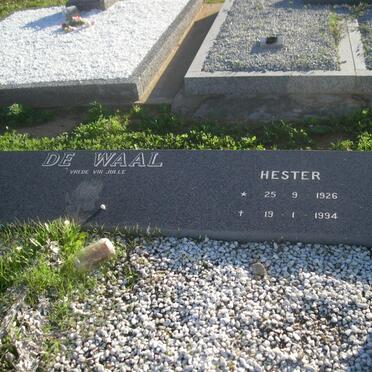 WAAL Stephanus, de 1915-2003 &amp; Hester 1926-1994_3