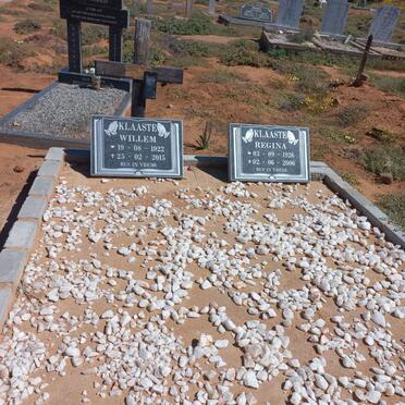 KLAASTE Willem 1922-2015 &amp; Regina 1926-2006