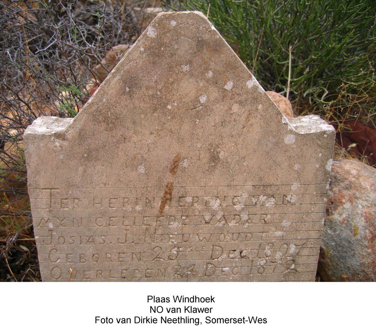 NIEUWOUDT Josias J. 1807-1872