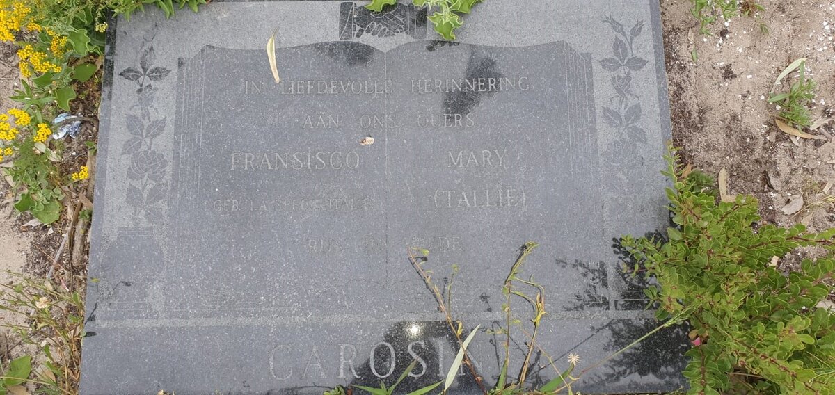 CAROSINI Fransisco &amp; Mary