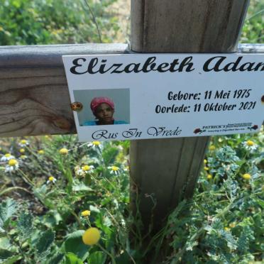 ADAMS Elizabeth 1975-2021