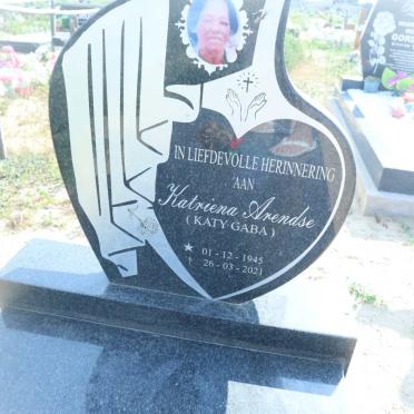 ARENDSE Katriena 1945-2021