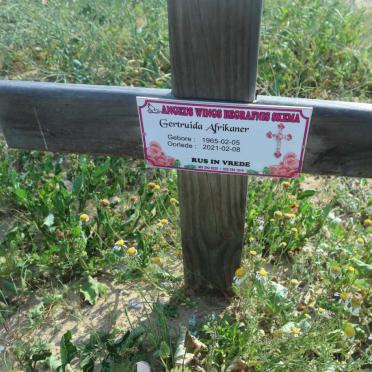 AFRIKANER Gertruida 1965-2021