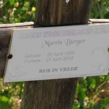 BURGER Martin 1955-2015