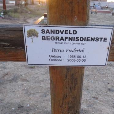 BRAND Petrus Frederick 1968-2008