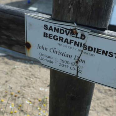 DON John Christian 1930-2017