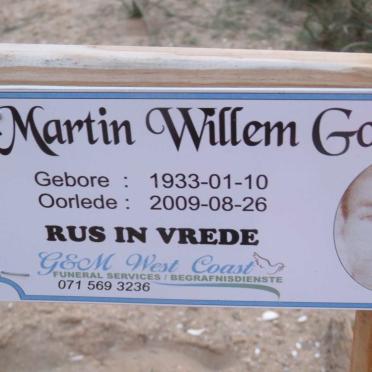 GORDON Martin Willem 1933-2009