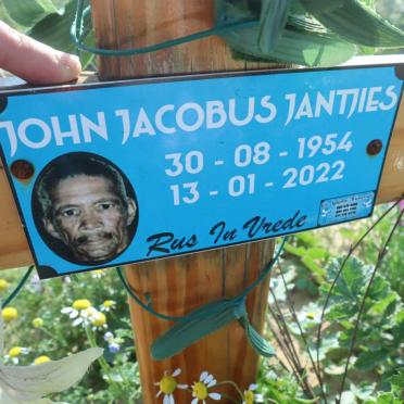JANTJIES John Jacobus 1954-2022