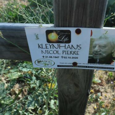 KLEYNHANS Nicol Pierre 1947-2020