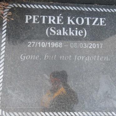 KOTZE Petré 1968-2017