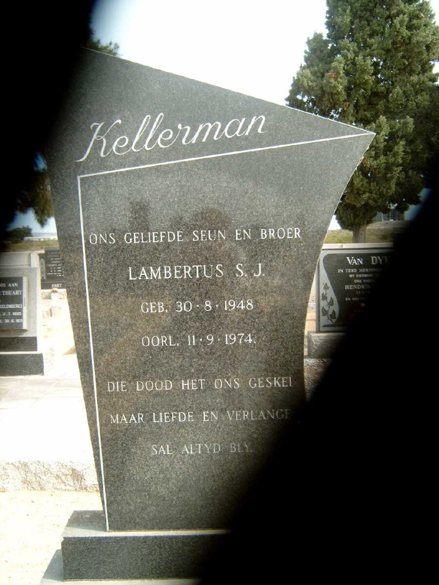KELLERMAN Lambertus S.J. 1948-1974
