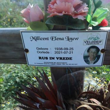 LOUW Millicent Elena 1938-2021