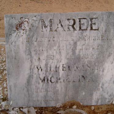 MAREE Wilhelmina Michtelina 1925-1985