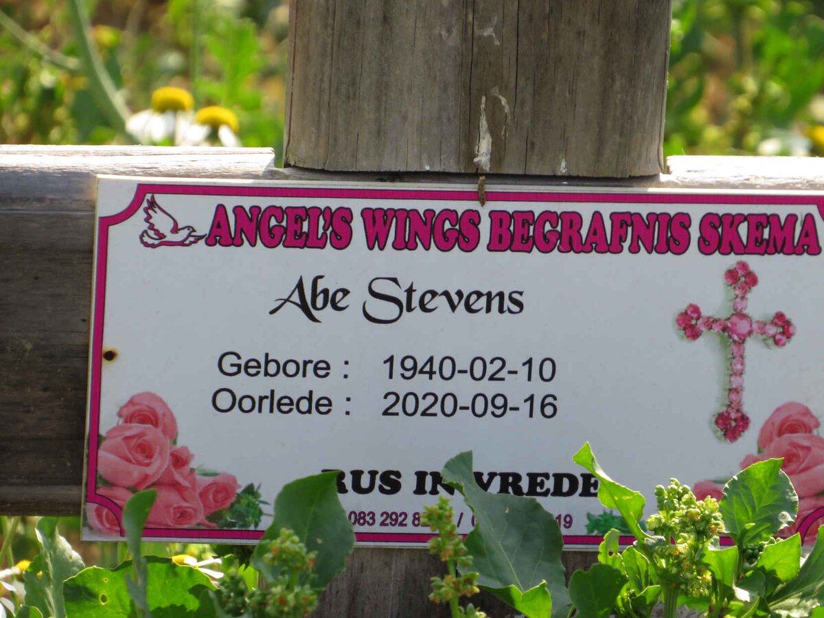 STEVENS Abe 1940-2020