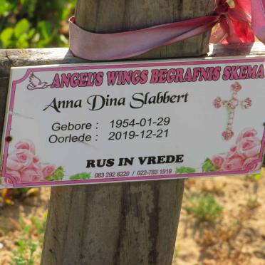 SLABBERT Anna Dina 1954-2019