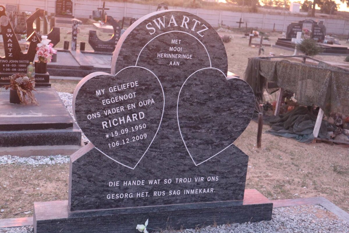 SWARTZ Richard 1950-2009