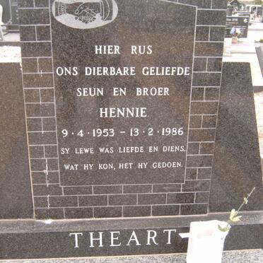 THEART Hennie 1953-1986