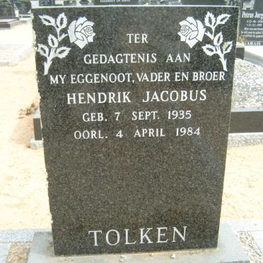 TOLKEN Hendrik Jacobus 1935-1984